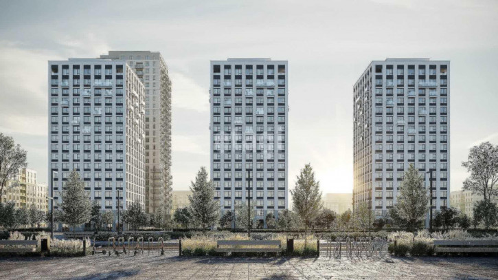 2-комн квартира в новом доме Краснооктябрьская, 4