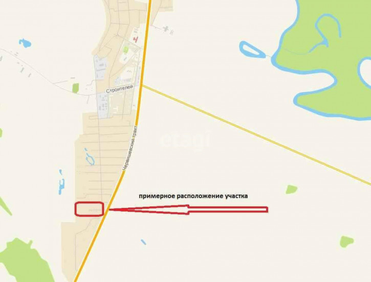 Земельный участок Червишево