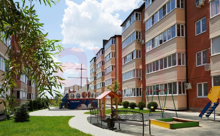 2-комн квартира в новом доме пгт Яблоновский, ул Тургеневское шоссе