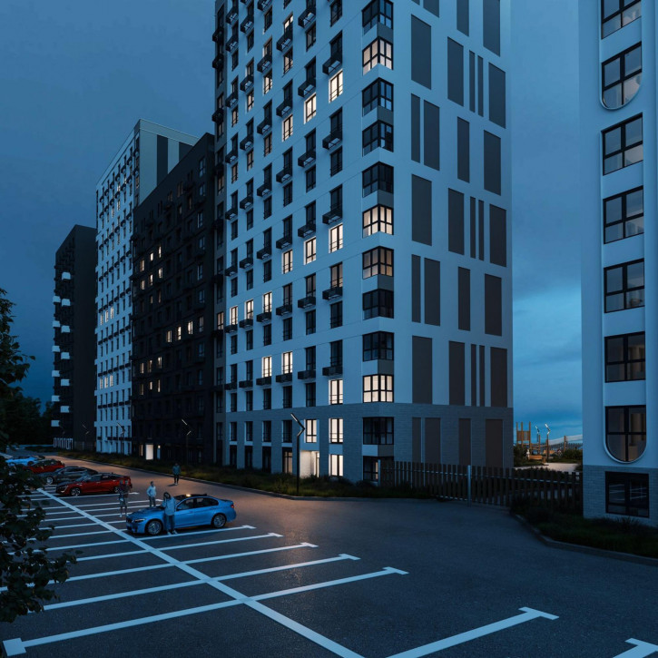 2-комн квартира в новом доме Загородное шоссе, 9