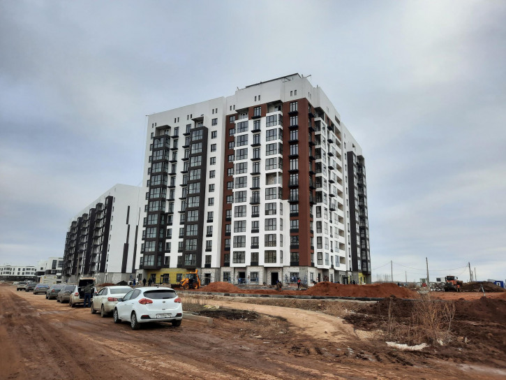 1-комн квартира в новом доме улица Ильи Глазунова, 6