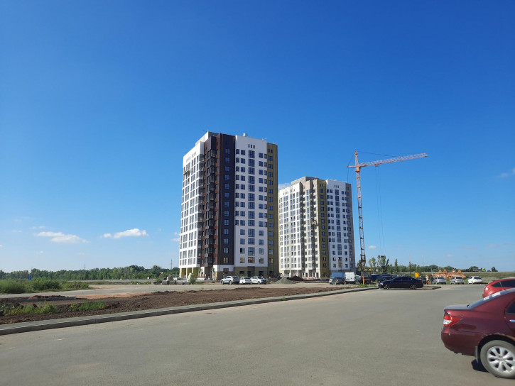 1-комн квартира в новом доме улица Ильи Глазунова, 6