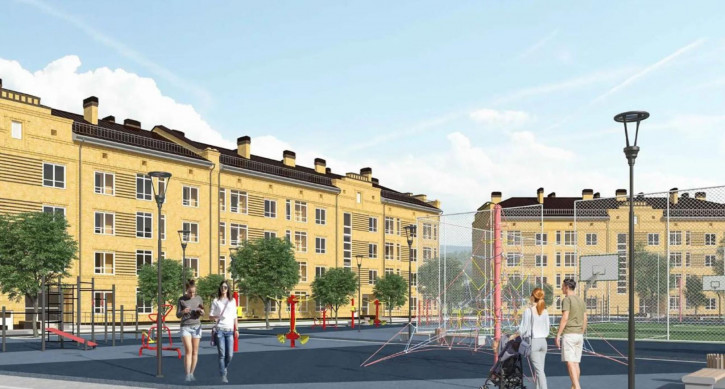 1-комн квартира в новом доме Новая улица, 50/1