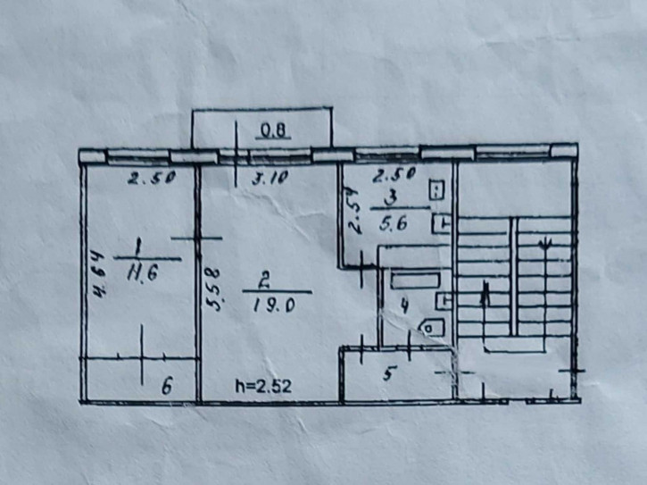 2-комн квартира Чехова улица, д.10