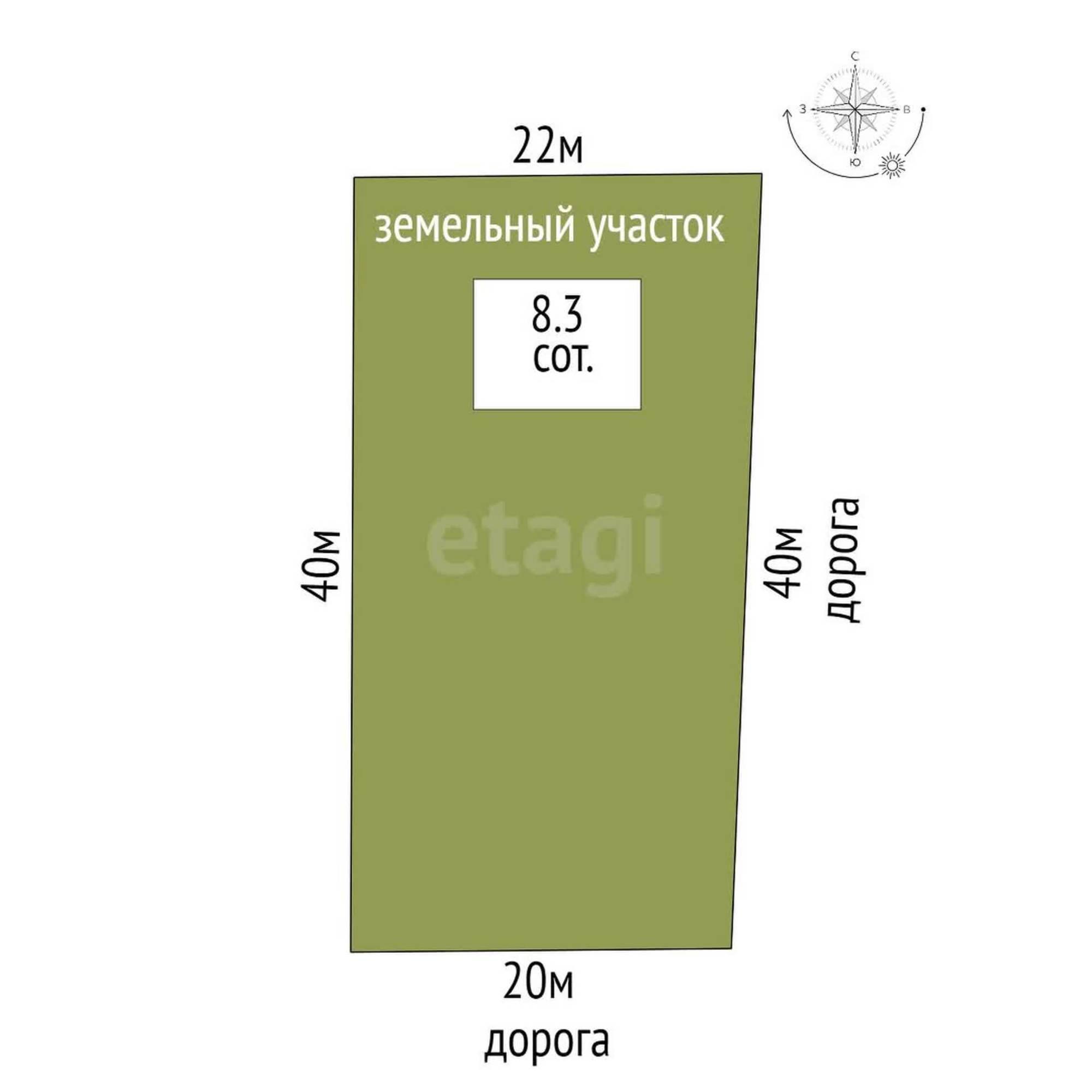 Купить землю, земельный участок за 990 000 рублей на Земляника КП