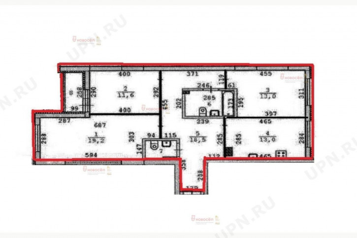 3-комн квартира мехренцева, 46