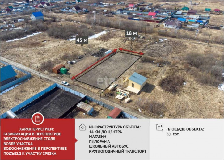 Земельный участок 9-я Восточная,
