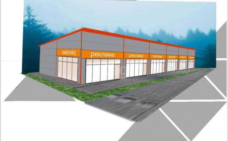 Торговое помещение 13,5-16 км автодороги Тюмень-Криводанова 1097