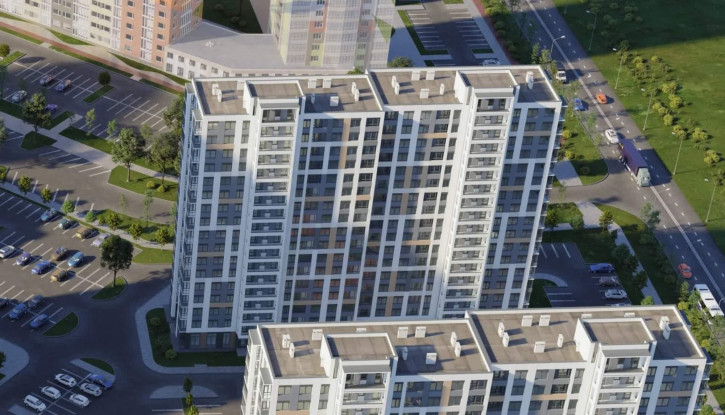 3-комн квартира в новом доме Фармана Салманова, 21