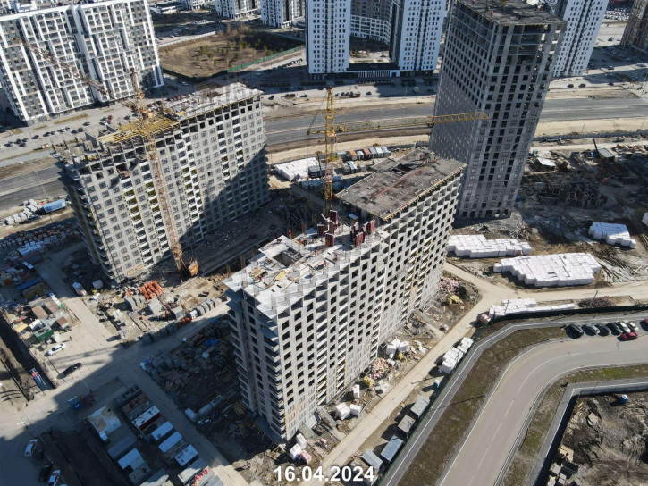 3-комн квартира в новом доме Фармана Салманова, 21