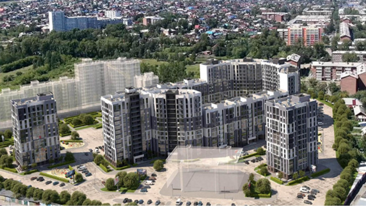 2-комн квартира в новом доме Розы Люксембург, 3