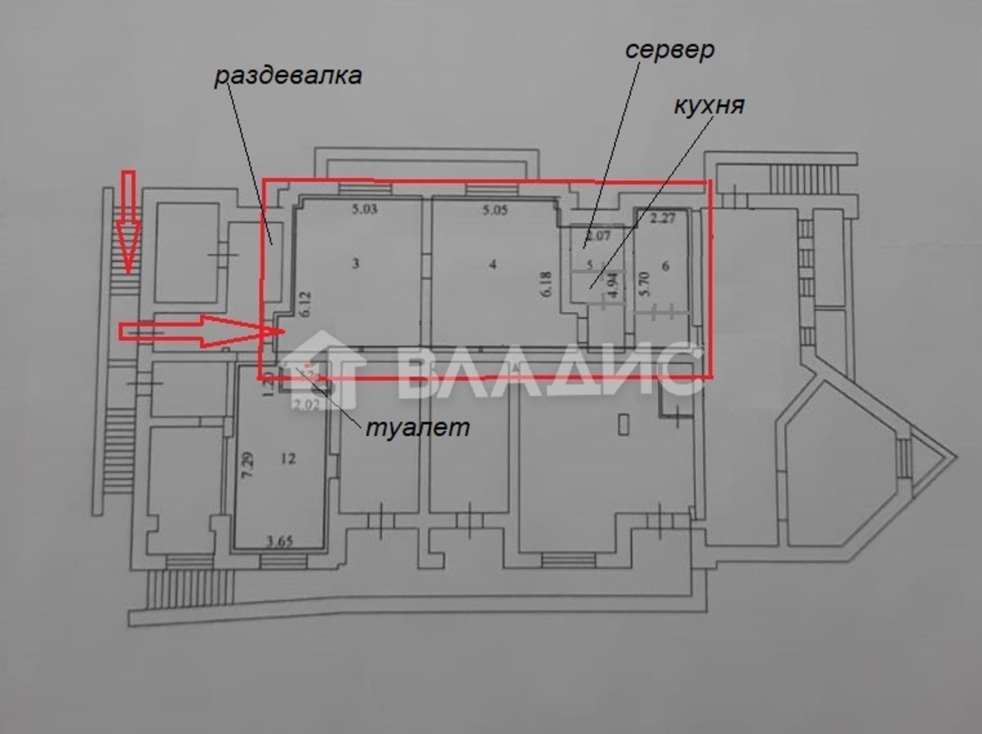 Сдать офис, помещение под офис за 50 000 рублей на Большая Нижегородская улица
