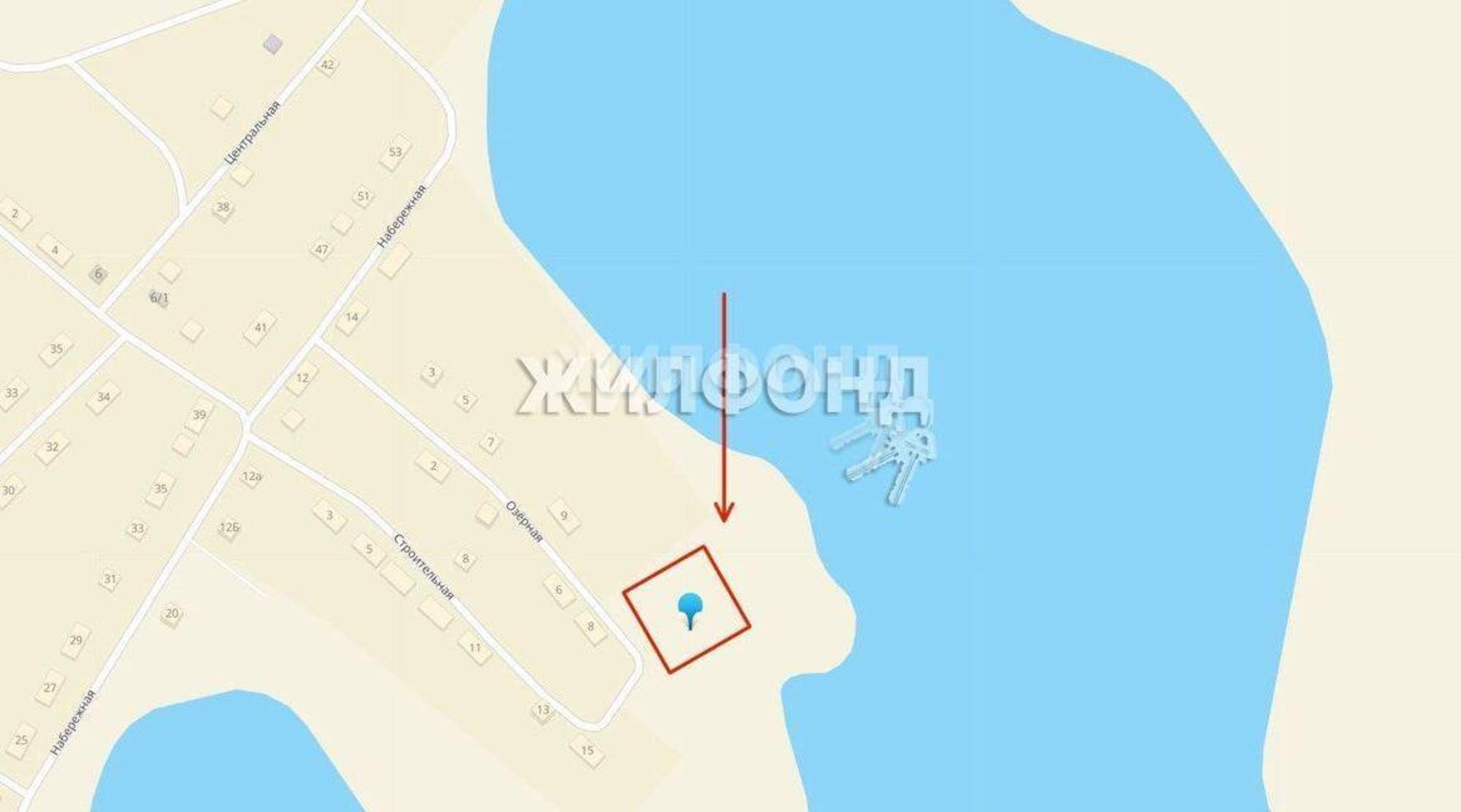 Купить землю, земельный участок за 680 000 рублей на Озерная улица