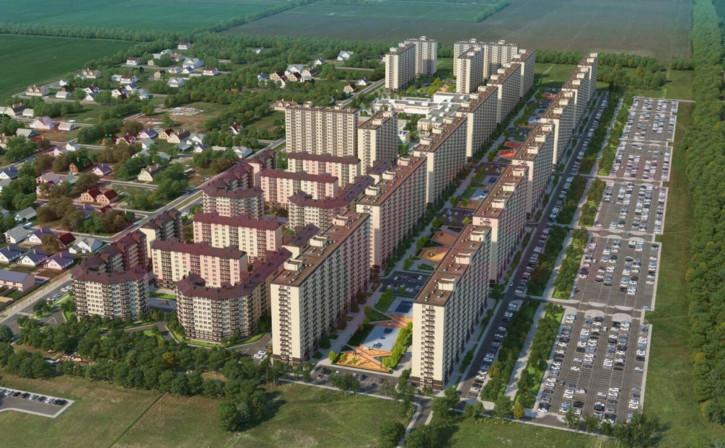 3-комн квартира в новом доме ул им. лётчика Позднякова