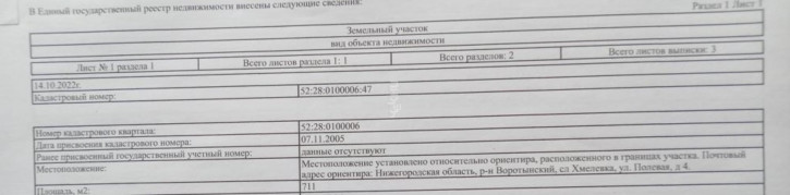 Земельный участок Полевая, 4