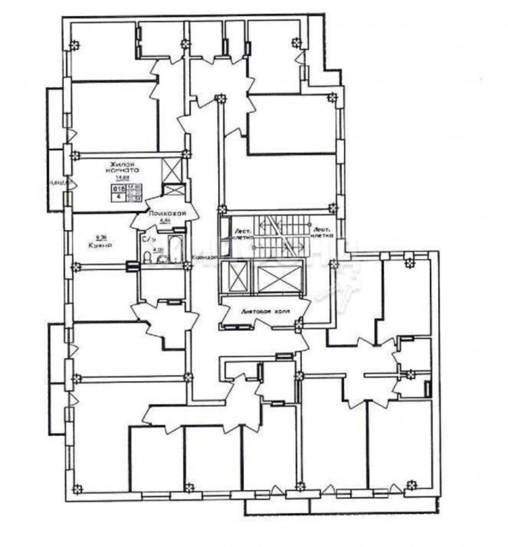 1-комн квартира Аэропорт, 1/1