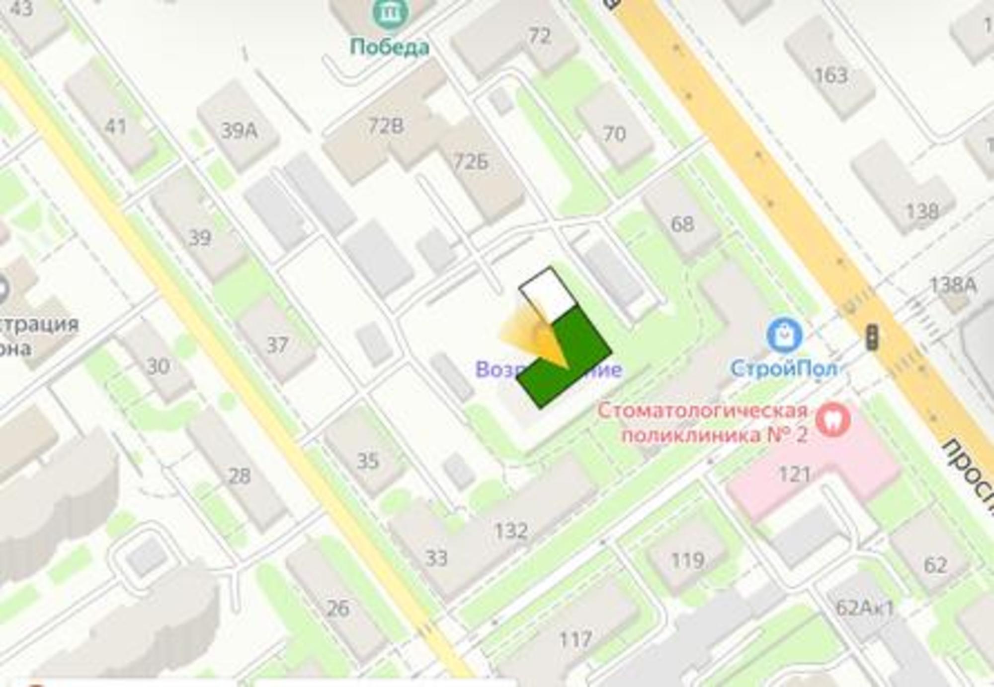 Купить квартиру за 5 863 000 рублей на Свободы улица, 134