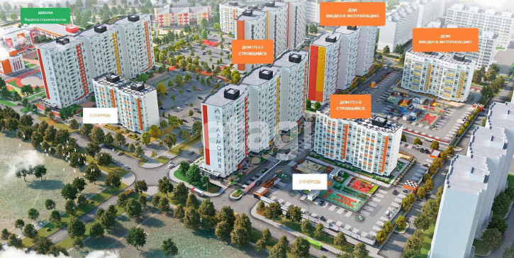 3-комн квартира Заполярная, 13