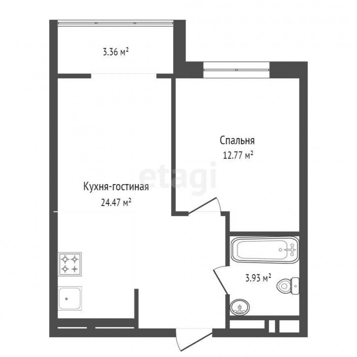 1-комн квартира Павла Никольского, 10/1
