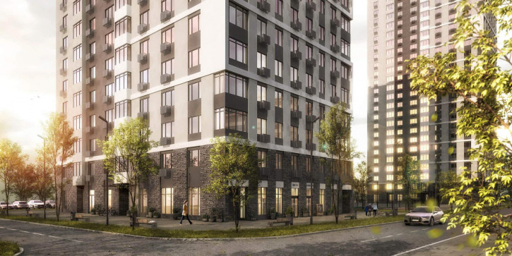 2-комн квартира в новом доме Республики, 204/19