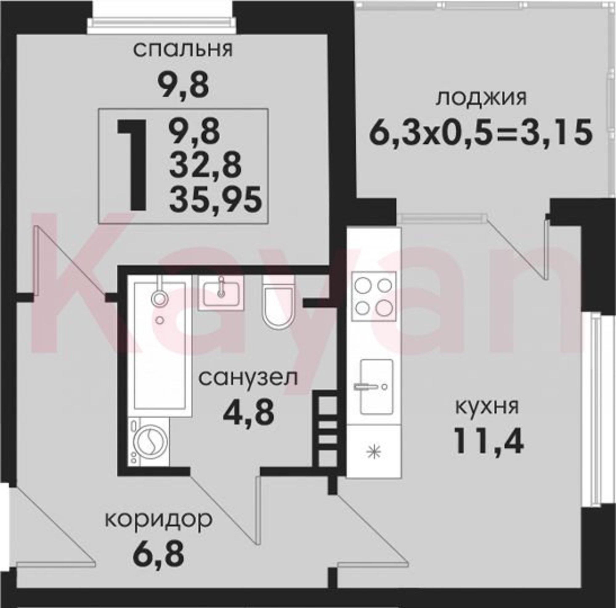 Купить квартиру за 4 505 390 рублей на Елизаветинское шоссе