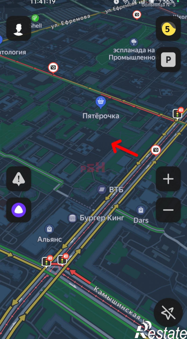 Земельный участок Рябикова ул.
