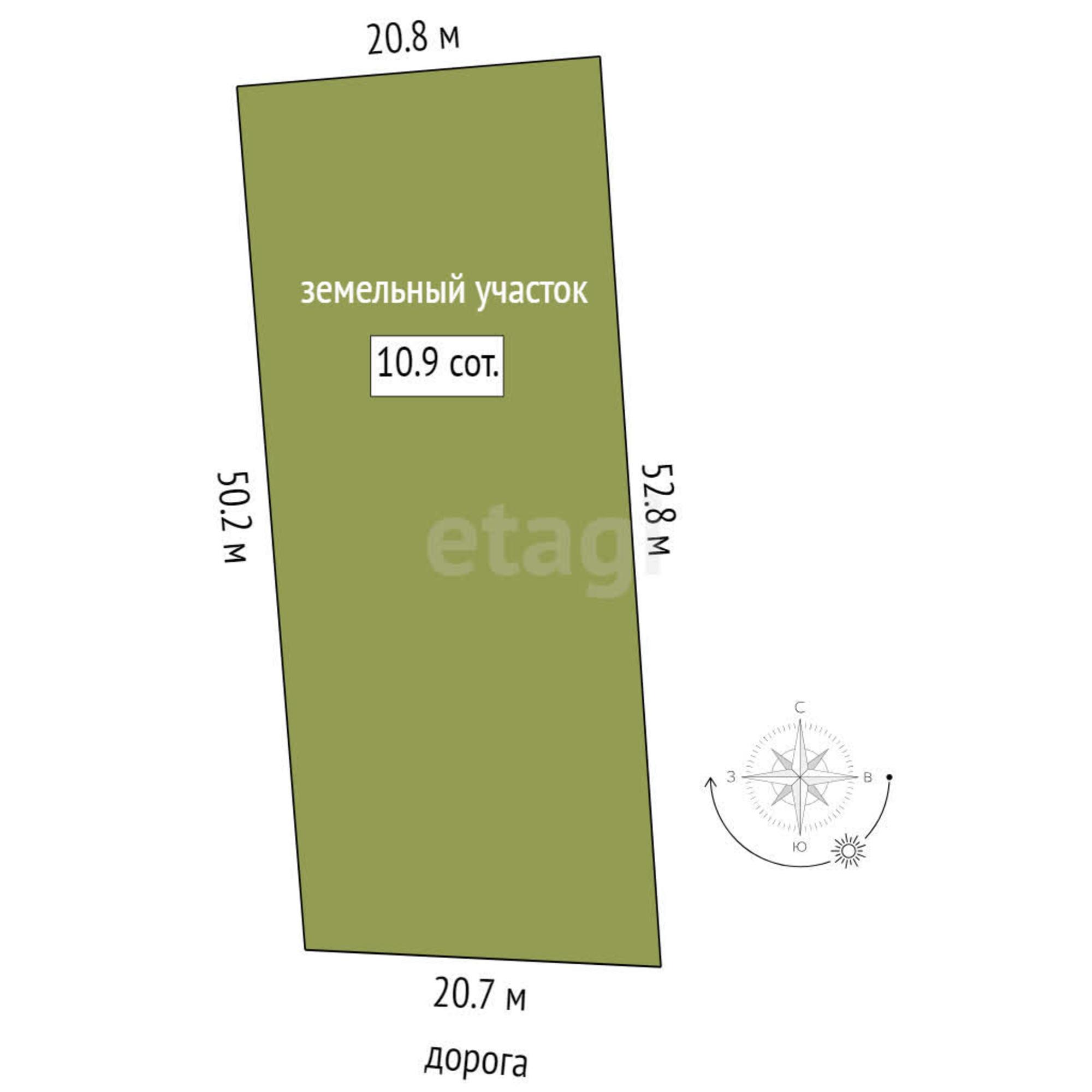 Купить землю, земельный участок за 2 000 000 рублей на Рассоха, 9638