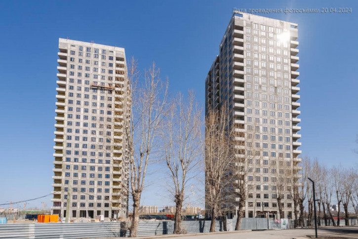 2-комн квартира в новом доме Новгородская, 9б