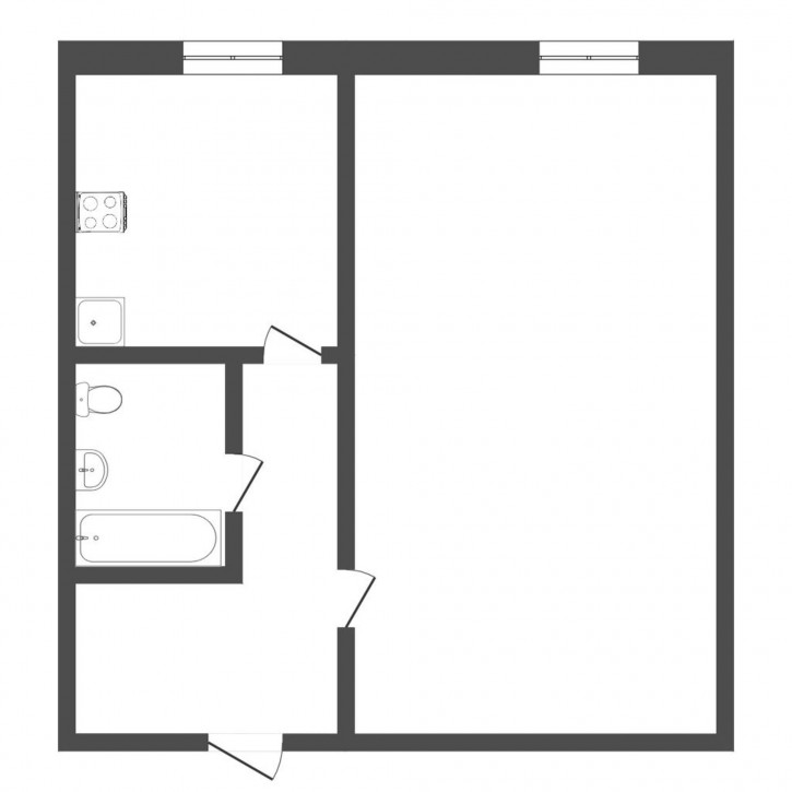 1-комн квартира Ватутина, 12