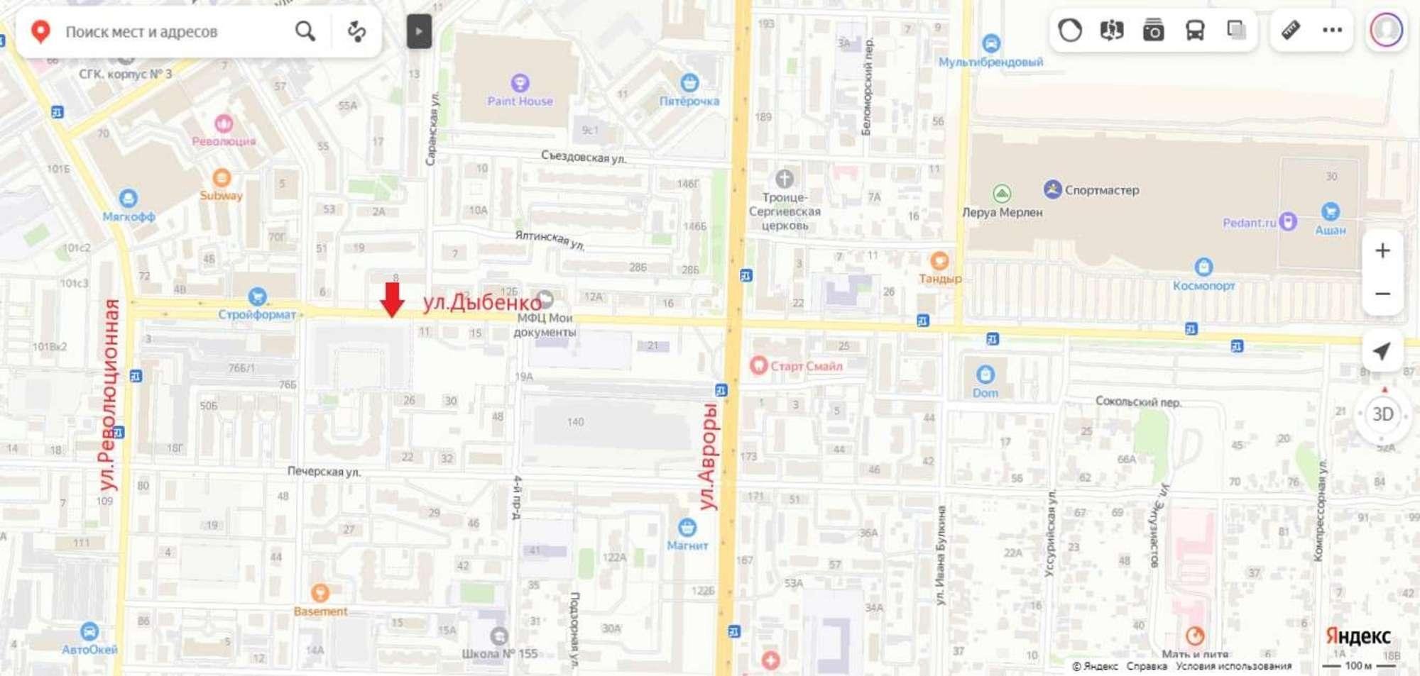 Купить офис, помещение под офис за 15 868 000 рублей на Дыбенко улица, 5