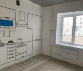 1-комн, 25.3 кв м, этаж 3/9 улица Олега Пешкова, 1