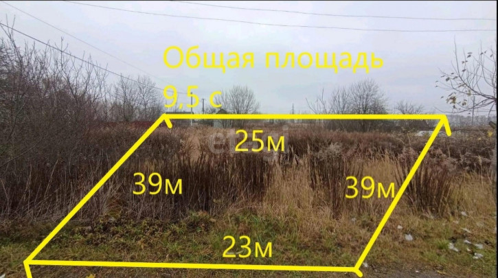 Земельный участок Садовая улица
