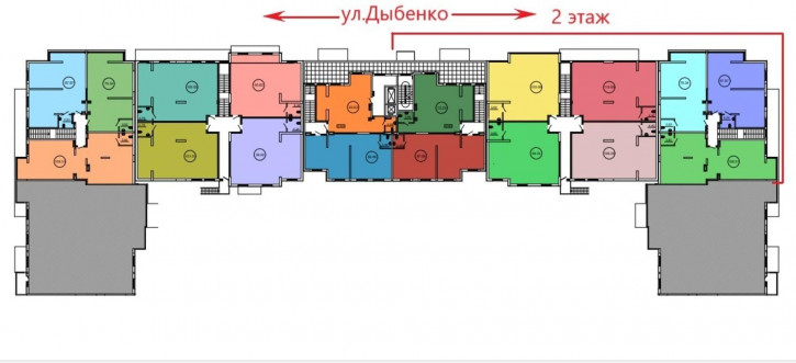 Офис Дыбенко улица, 5