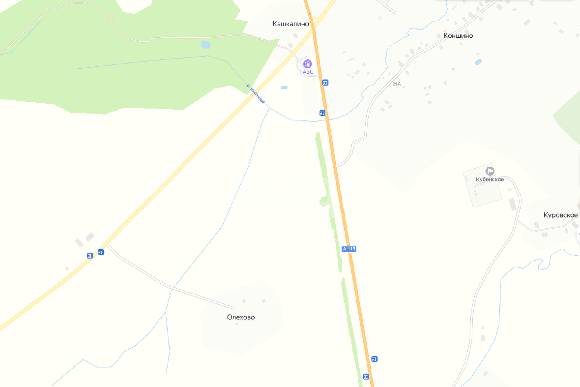 Купить землю, земельный участок за 220 000 рублей на деревня Олехово, 22