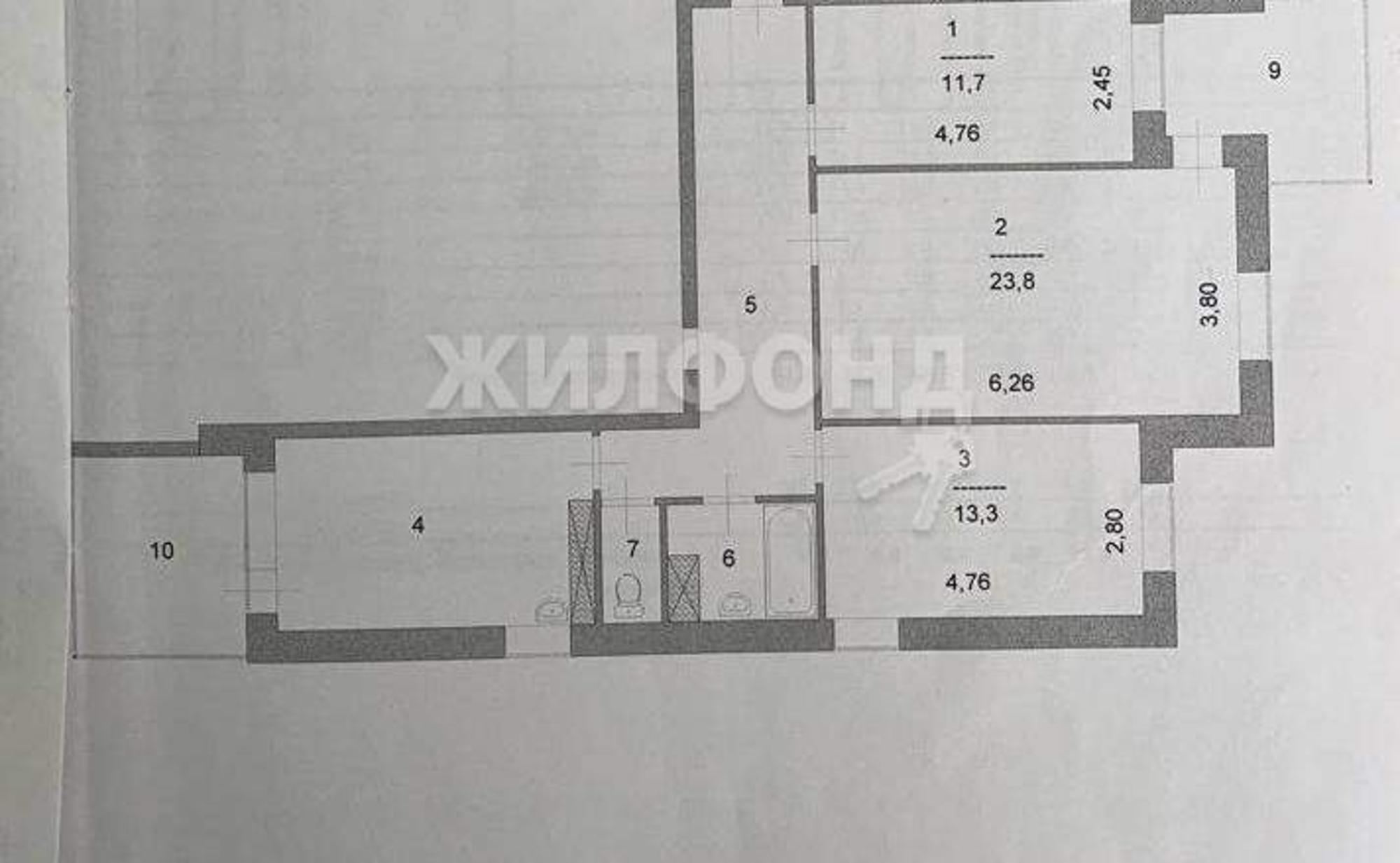Купить квартиру за 11 800 000 рублей на Дружбы Народов улица, д.40
