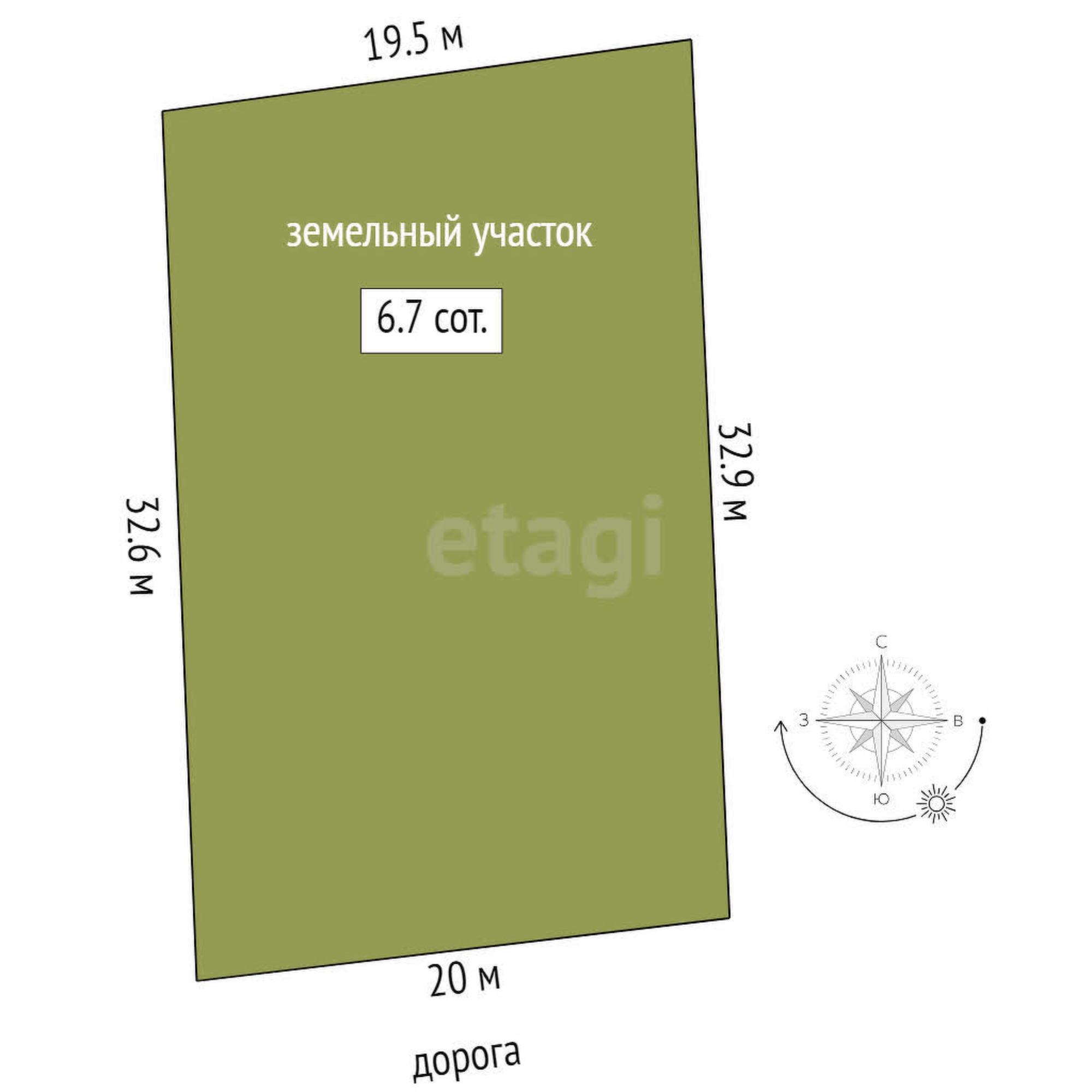 Купить землю, земельный участок за 940 000 рублей на Елань д. (Московский тракт)