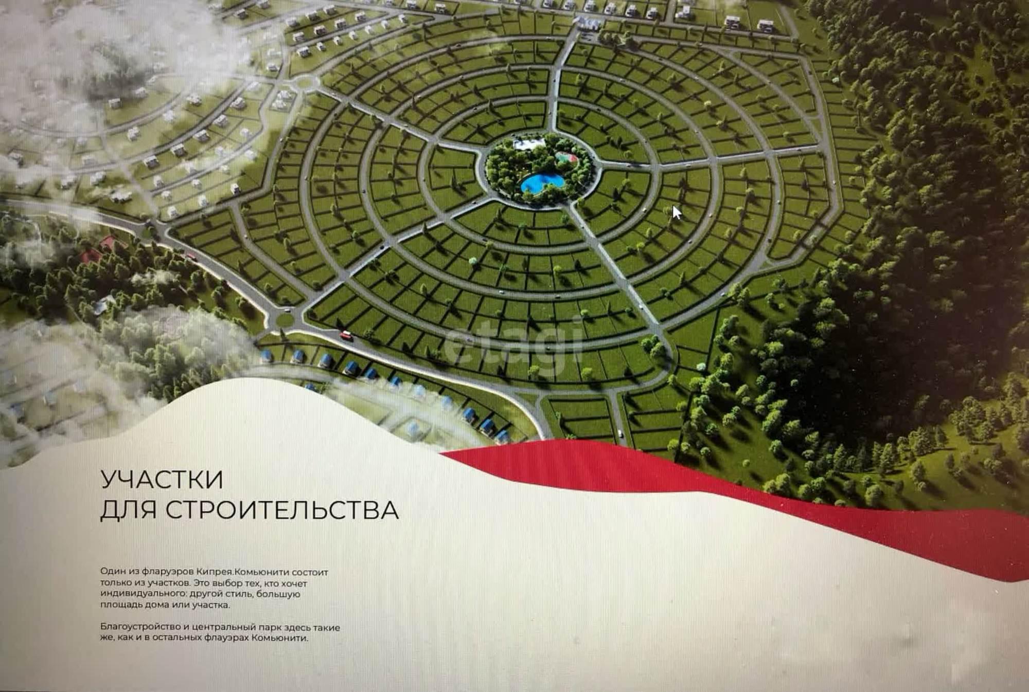 Купить землю, земельный участок за 6 699 000 рублей на Кипрея КП
