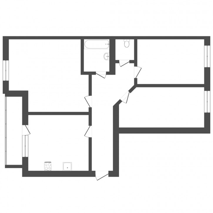 3-комн квартира Прокопия Артамонова, 9