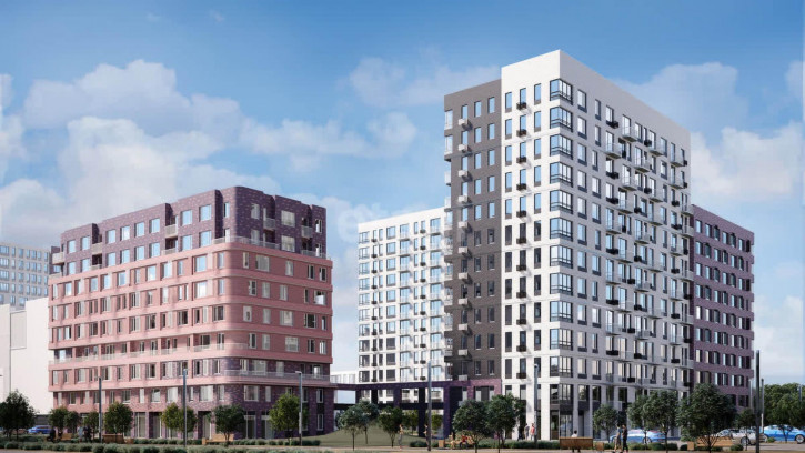 1-комн квартира в новом доме Новоселов, 96