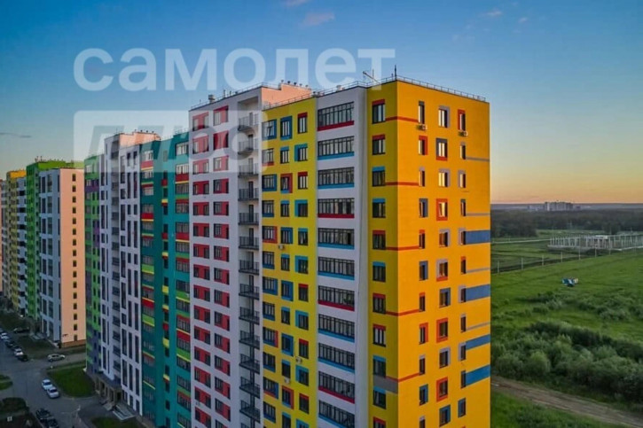 1-комн квартира в новом доме улица Асхата Мирзагитова, 12