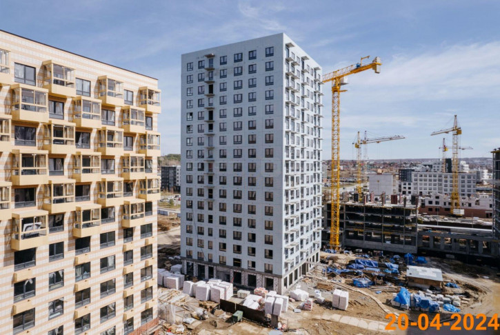 3-комн квартира в новом доме ул. Зирекле, дом 6