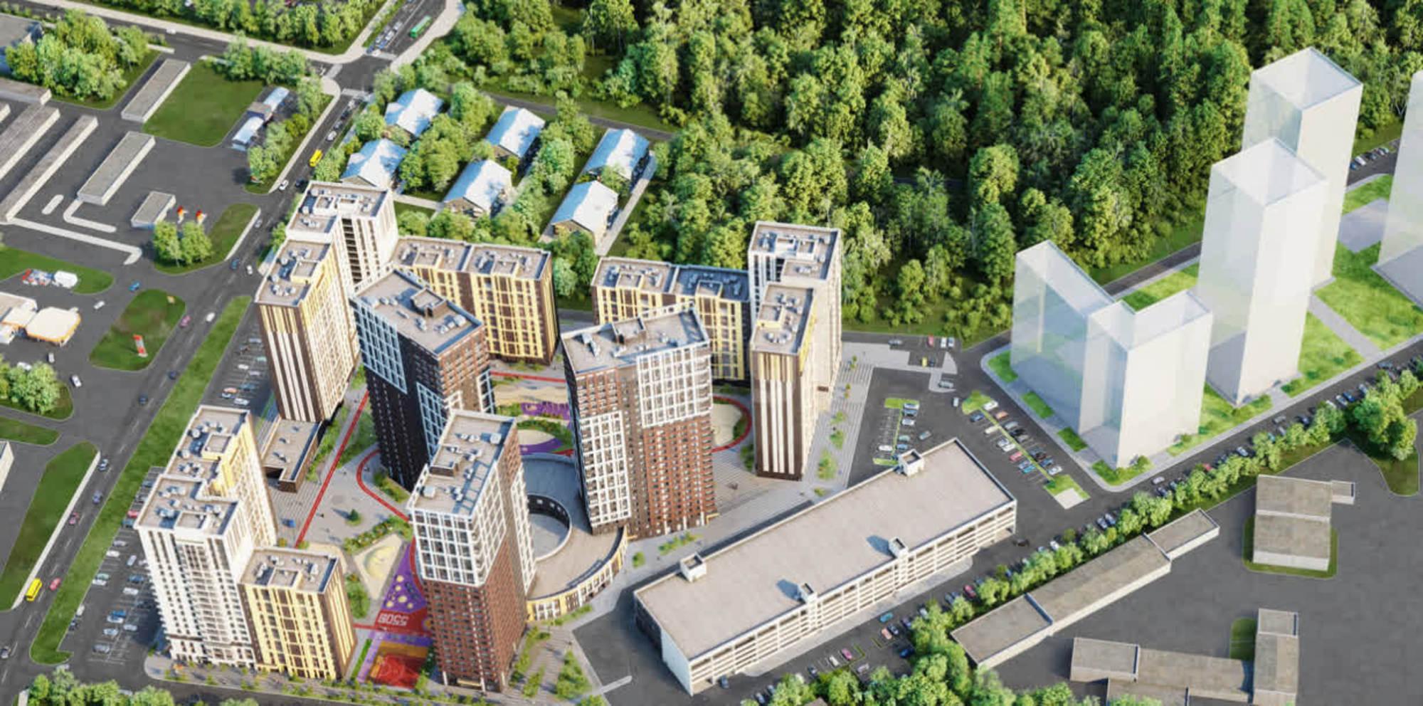 Купить квартиру за 6 570 000 рублей на Учителей, Дом 1.1 (1.1-1.3), Основинские кварталы