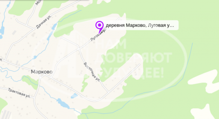 Земельный участок Луговая улица