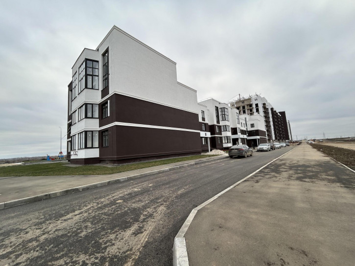 2-комн квартира в новом доме Улица Николая Ерышева, 11