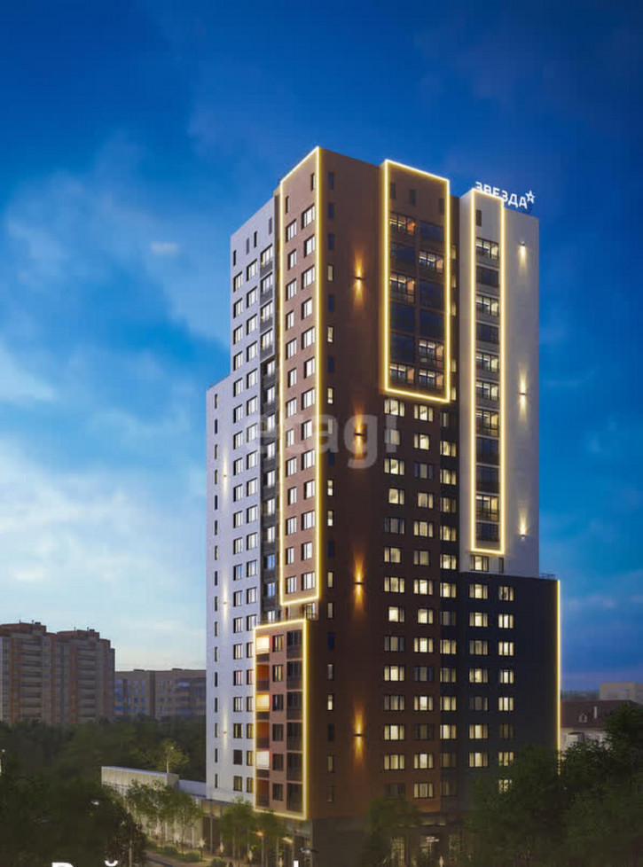 1-комн квартира в новом доме Щербакова, 136
