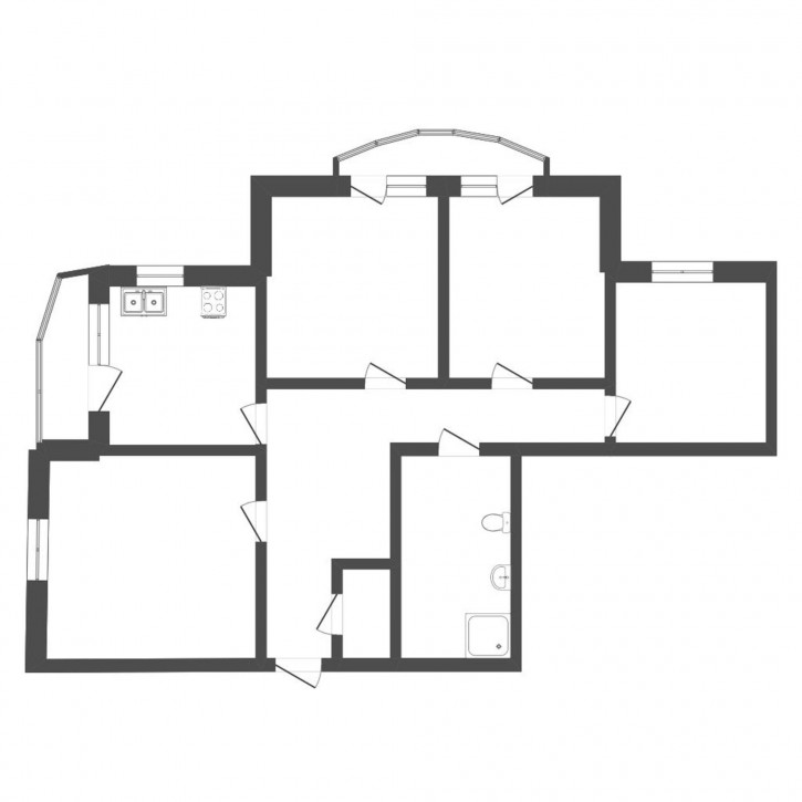 4-комн квартира Орджоникидзе, 11