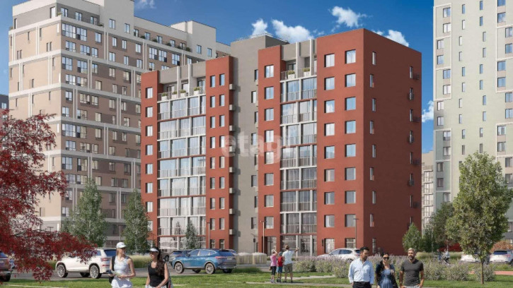 1-комн квартира в новом доме Николая Глебова, 4