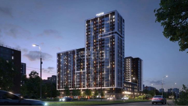 2-комн квартира в новом доме Викулова, 105