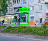 торговое помещение 68.4 кв м Ногина улица, 13