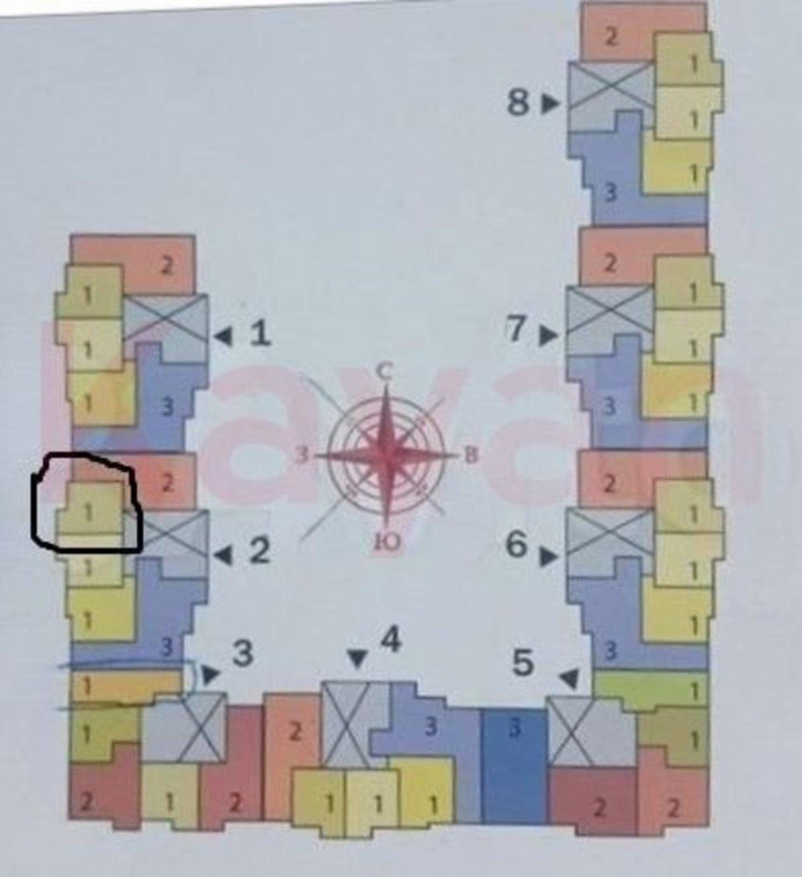 1-комн квартира Мурата Ахеджака ул.